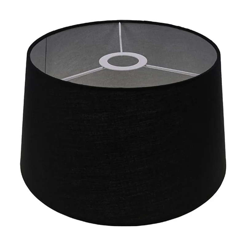 Lumit Pantalla antiguano redondo cónico con encaje e27 al.17xd.30cm