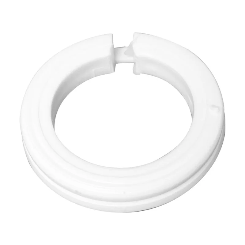 Interlusa Adaptador plastico blanco portalámparas e14