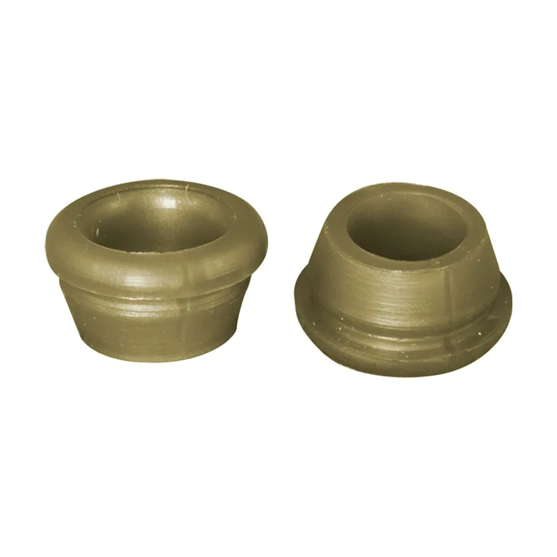 Interlusa Pasacable dorado en plastico 0,7xd.1,2cm