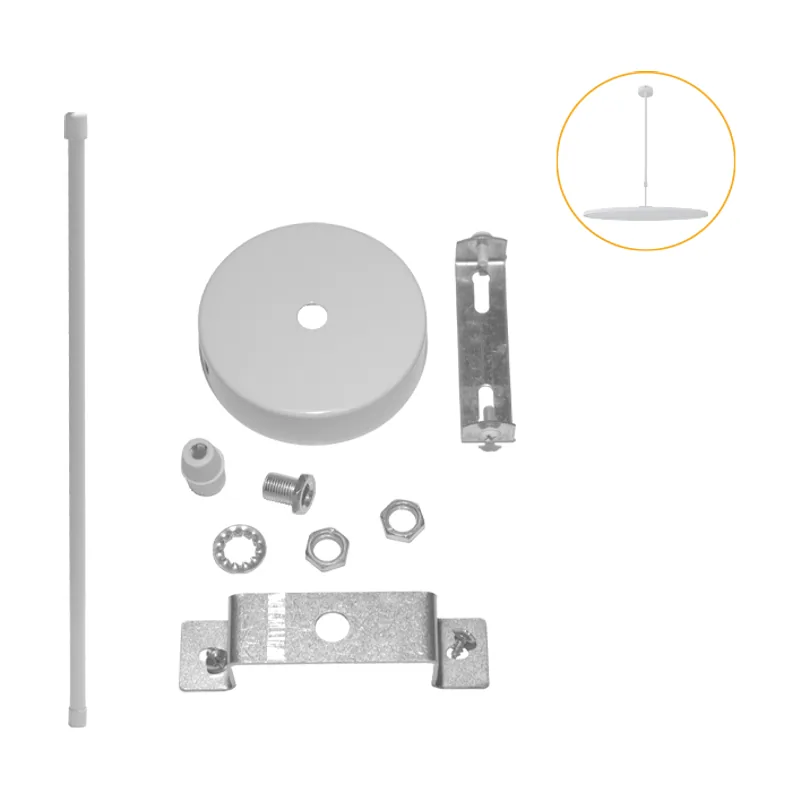 Lumit Conjunto de accesorios para suspender el panel camus de 28cm con tubo rígido