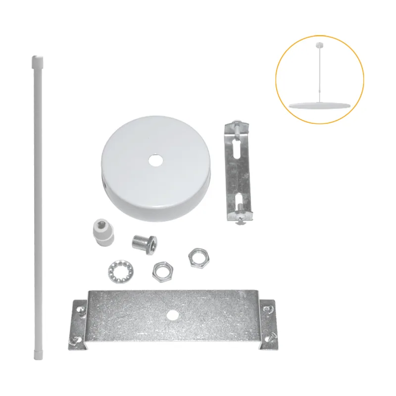 Lumit Conjunto de accesorios para suspender el panel camus 48/58cm con tubo rígido