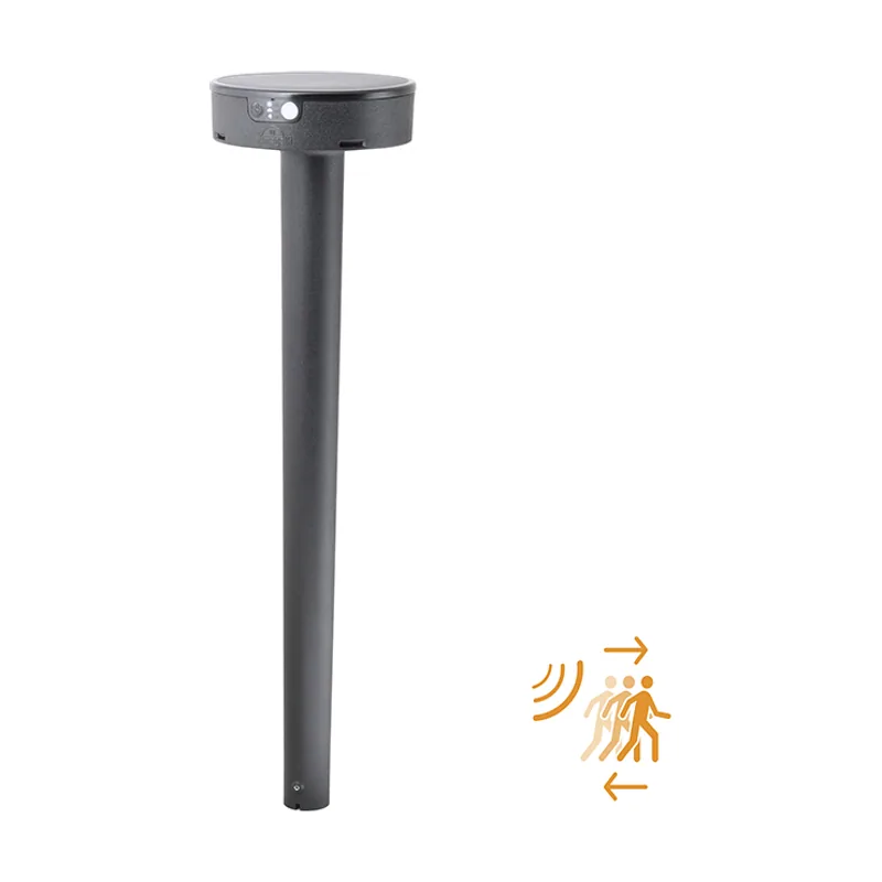 Fumagalli Pincho de exterior fiorina 2w led 4000k c/sensor movimiento y panel solar ip55 al.78xd.16cm