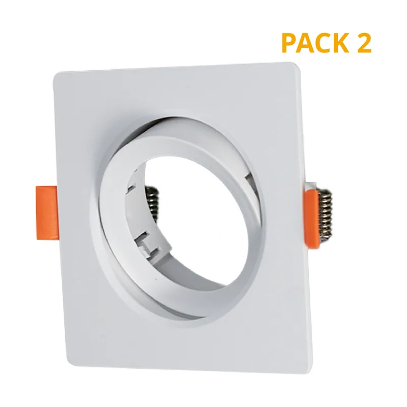 Lumit Aro empotrable oniro abs cuadrado l.9xan.9xal.3,5cm en abs