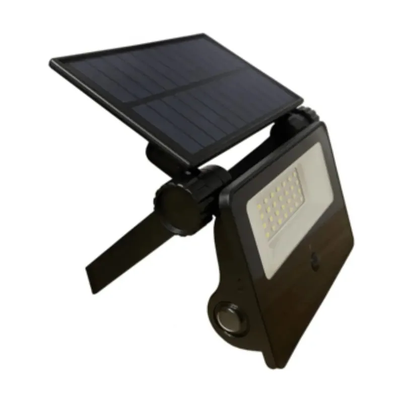 Silver Foco Led Con Panel Solar 15w 6500k Ip54 174016