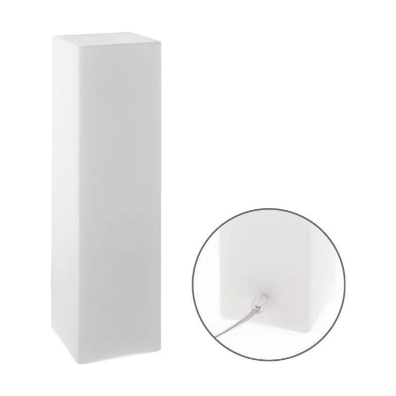 Lumit herner 1xe14 l.9xan.9xal.35cm cristal opaco