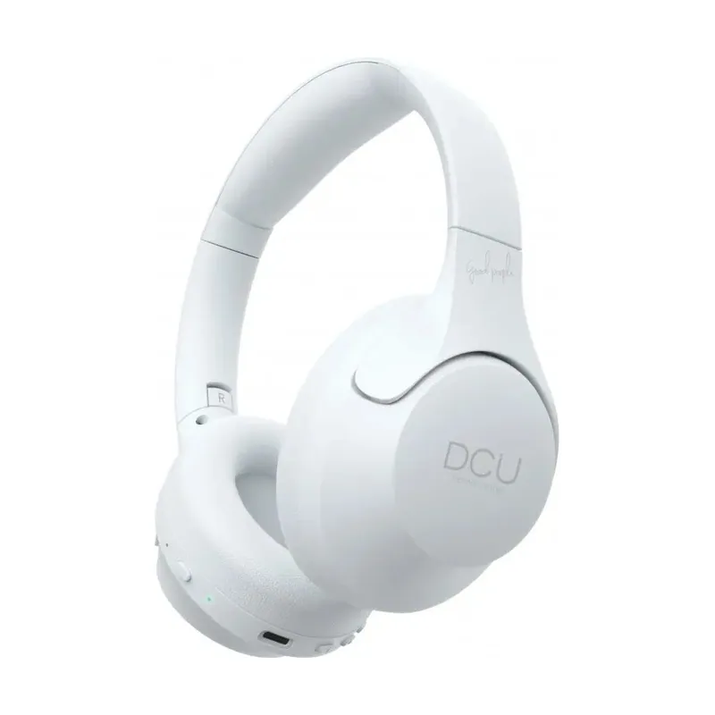 DCU Auriculares Bluetooth True Inmmersive Con Cancelación De Ruido Blanco 34152520