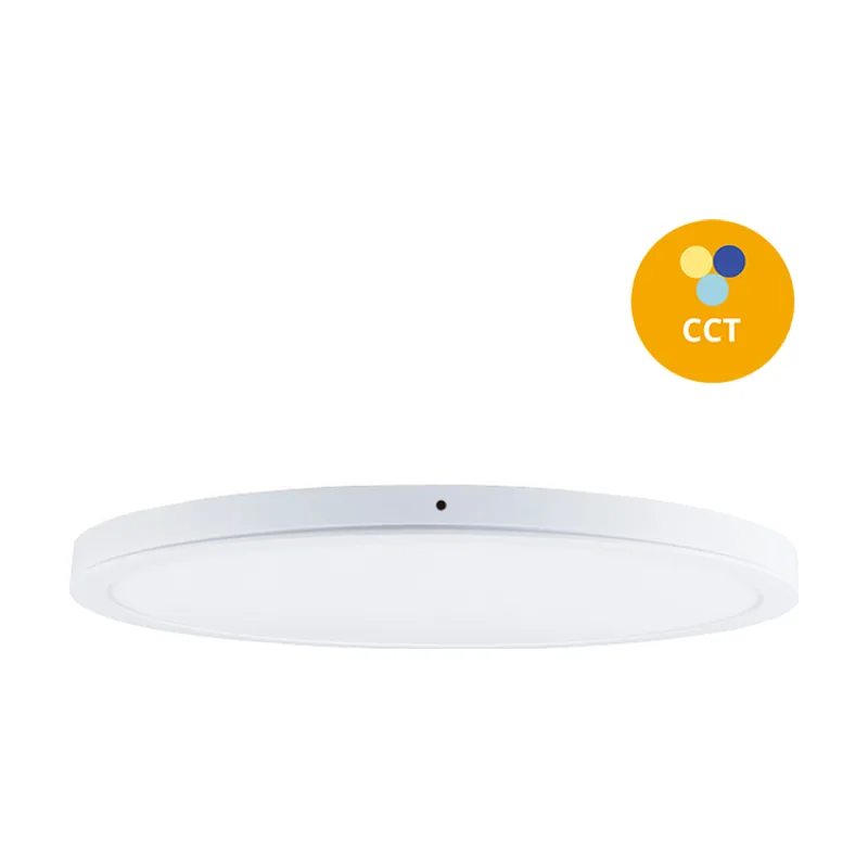 Lumit Panel de superficie erasmus redondo 48w led cct 3000/4000/6500k al.2,4xd.60cm