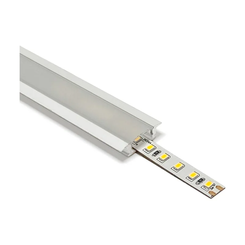 Interlusa Perfil con alas para tira de led