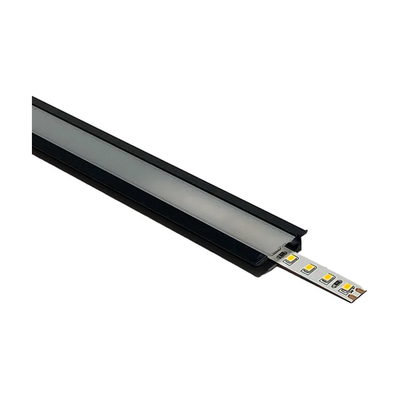 Interlusa Perfil con alas para tira de led