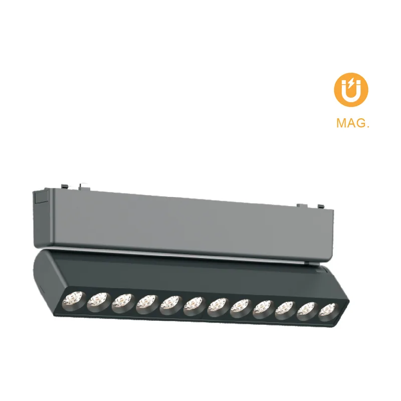 Lumit regulable p/carriles magnéticos piquet 2 hilos