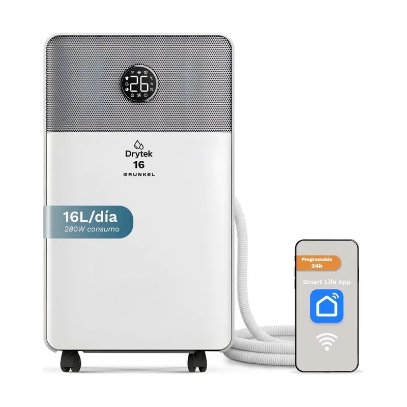 Grunkel DH-16DT deshumidificador 2 L 42 dB 280 W