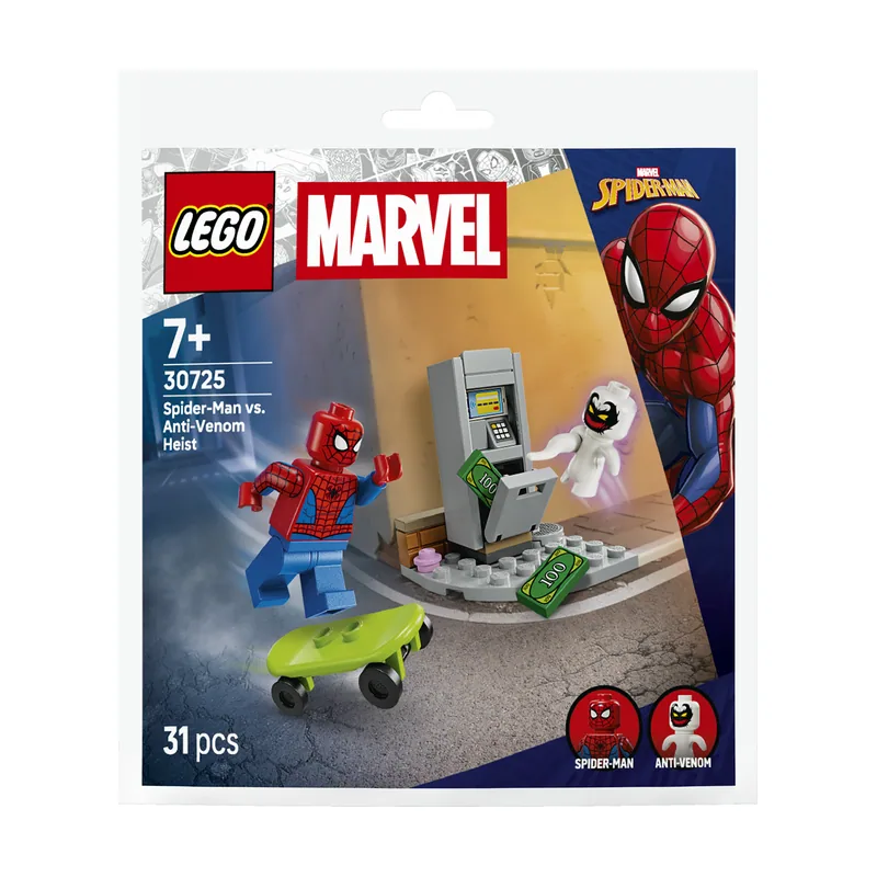 30725 marvel super heroes spider-man stoppt anti-venoms coup polybag