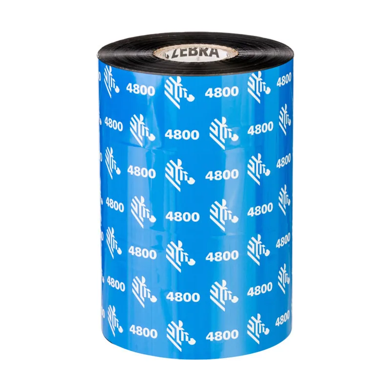 Zebra 4800 Resin cinta térmica 450 m