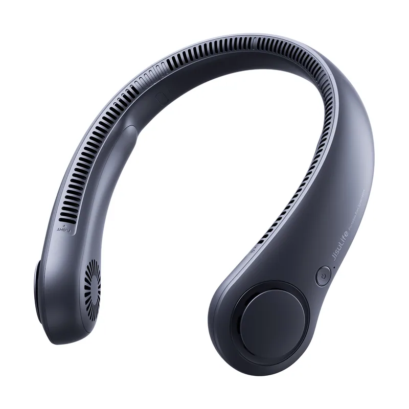 Jisulife ventilador de cuello neck fan 3 4000 mah