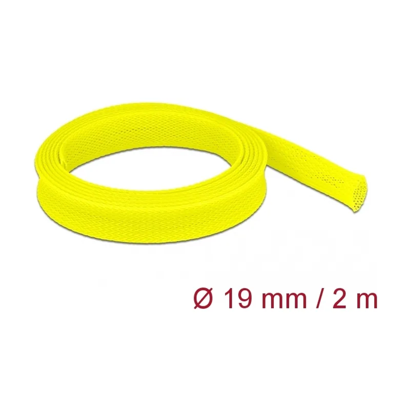 Delock Funda trenzada estirable 2 m x 19 mm