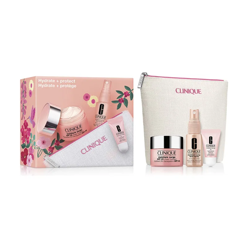 Clinique Moisture Surge SPF25 Crema Hidratante Ligera Estuche 4 pz