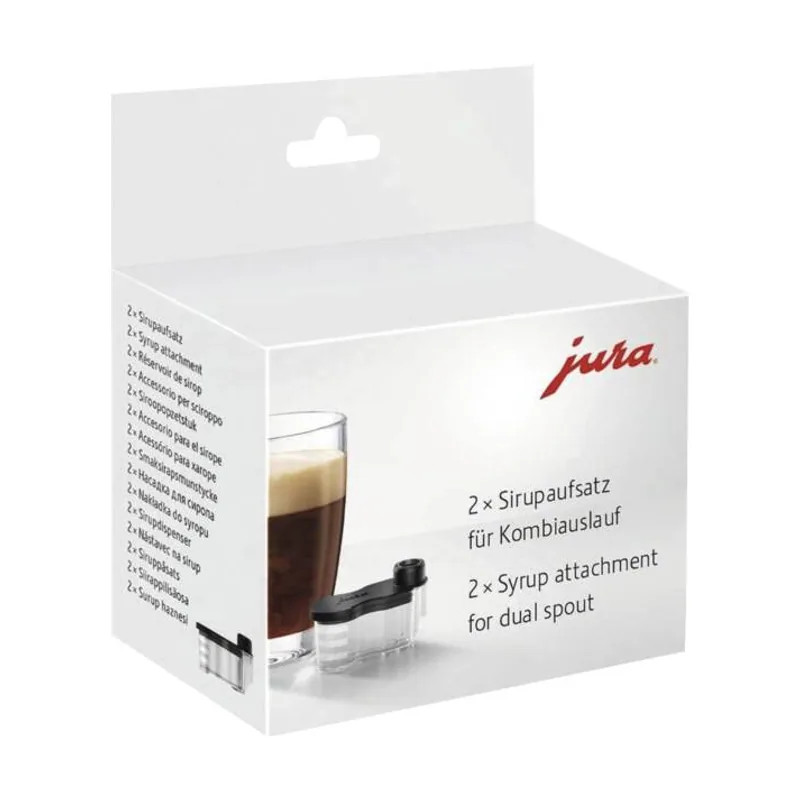 Jura Accesorio para Sirope de Salida Doble para Cafetera 25069