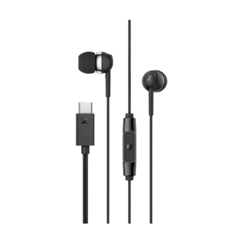 Sennheiser Auriculares intrauditivos CX 80U con Mando a Distancia Integrado