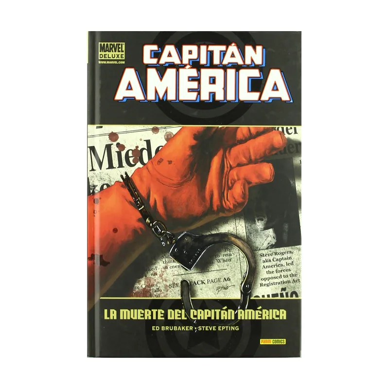 Panini Marvel deluxe capitán américa 5. la muerte del capitán américa