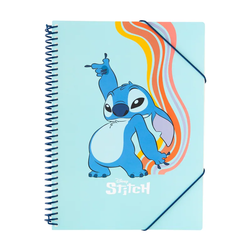 4 Carpeta de fundas a4 disney stitch waves