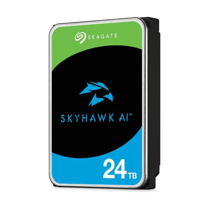 Seagate SkyHawk AI disco duro interno 24 TB 7200 RPM 512 MB