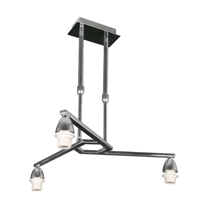 Lumit Armazón para lámpara de techo dubai 3xe14 al.reg.xd.46cm cromo