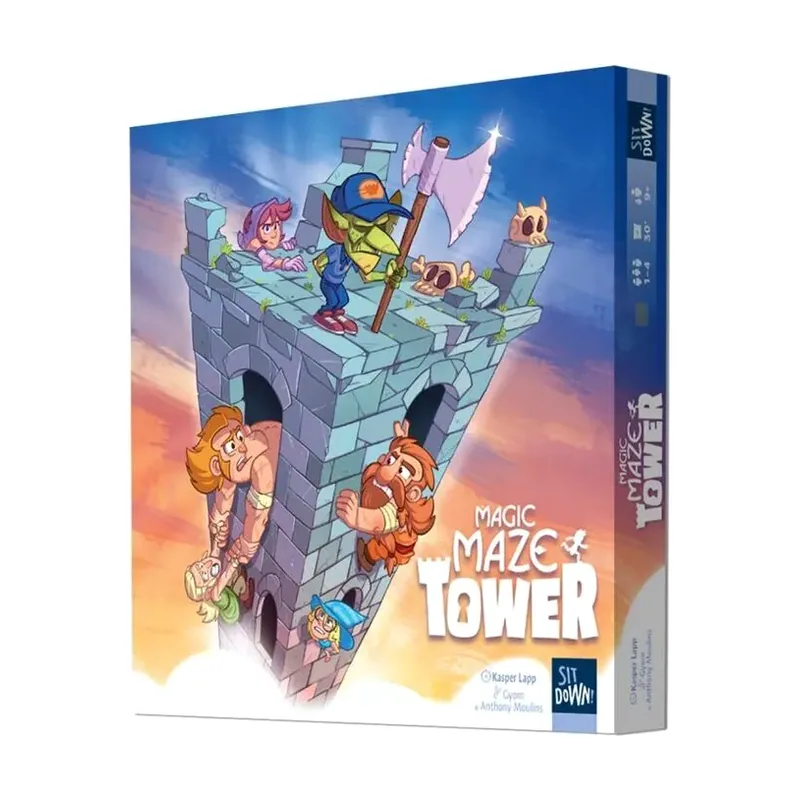 Magic maze tower juego de mesa en español