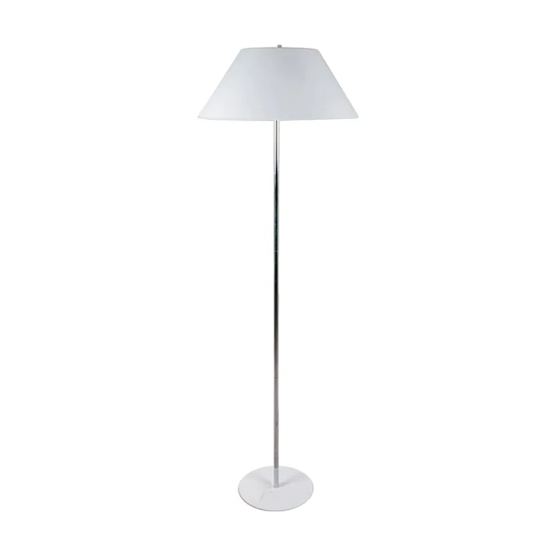 Lumit pie natália 1x2gx13 t5 circ. al.157xd.50cm blanco/cromo