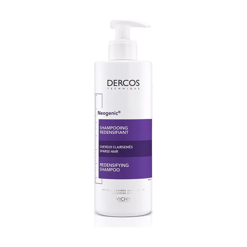 Vichy DERCOS TECHNIQUE NEOGENIC champú redensificante efecto volumen instantáneo y duradero 400 ml