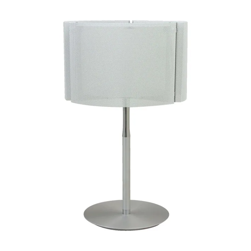 Lumit ivone 1xe27 al.50xd.30cm blanco/niquel