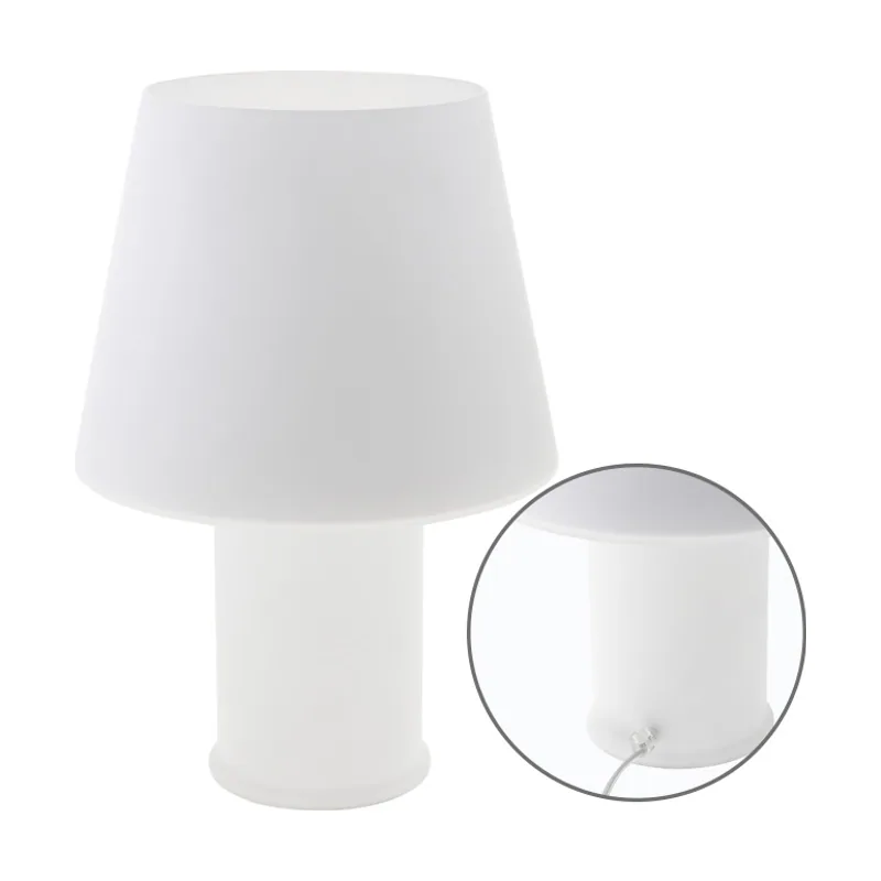 Lumit herner 1xe27 al.36xd.28cm cristal opaco