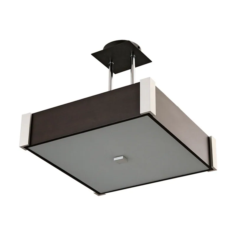 Lumit techo marilene cuadrado 2xe27 l.32xan.32xal.reg.cm wengue