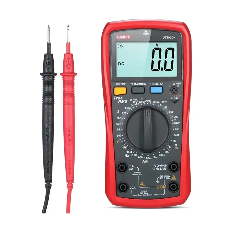 1 Multimetro Digital Ut890d+