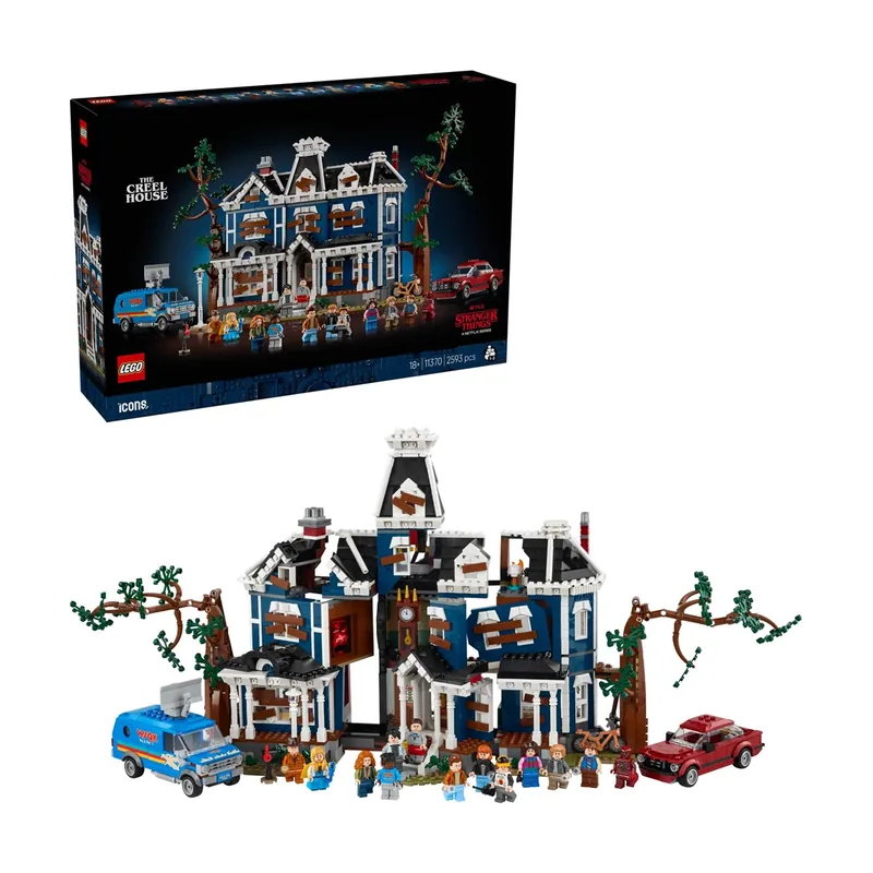 Lego Icons 11370 Stranger Things La casa dei Creel