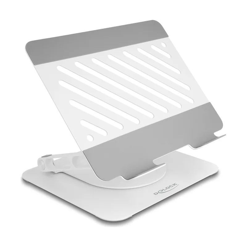 Delock Soporte para Tablet y Portátil de aluminio ajustable
