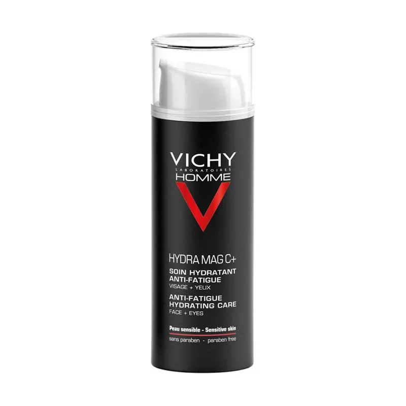 Vichy HOMME HYDRA MAG C+ tratamiento hidratante fortificante cuidado anti-fatiga para rostro y ojos 50 ml