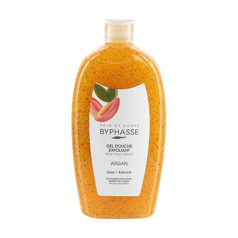 Byphasse Gel de ducha exfoliante argán 750 ml