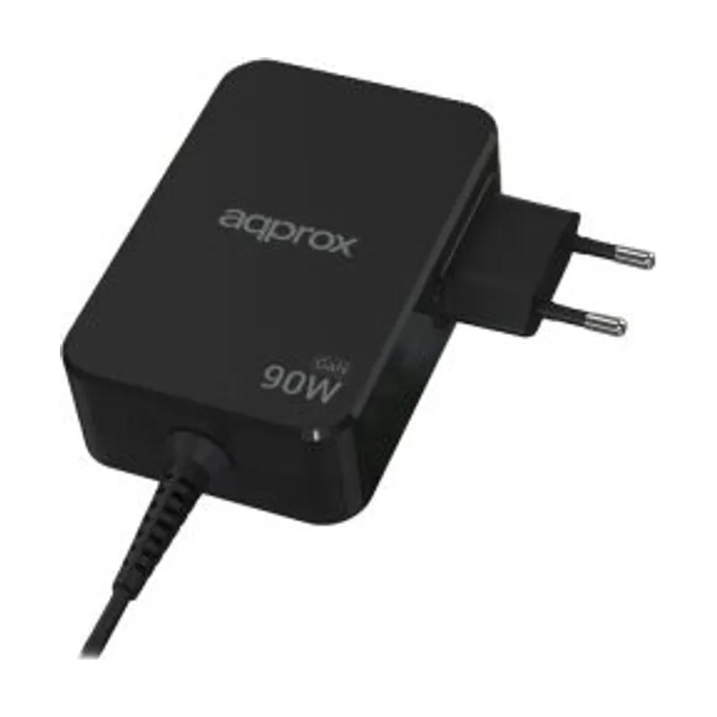Approx Cargador usb gan 90w cable usb-c soldado 1.8m pd