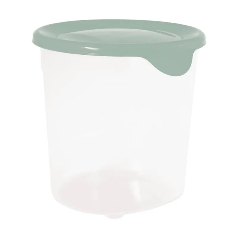 8 Curver pojemnik na żywność fresh&go 1l okrągły beżowy