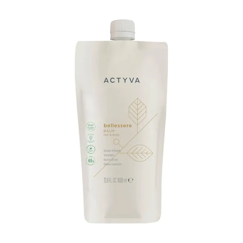 Kemon Actyva Bellessere Bálsamo calmante y protector para el cabello y el cuerpo con aceites de argán