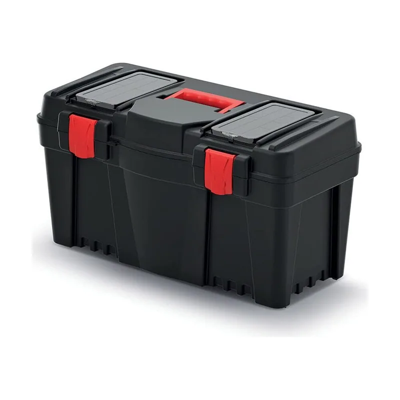 Kistenberg Caja de herramientas con portaherramientas integrado para taller