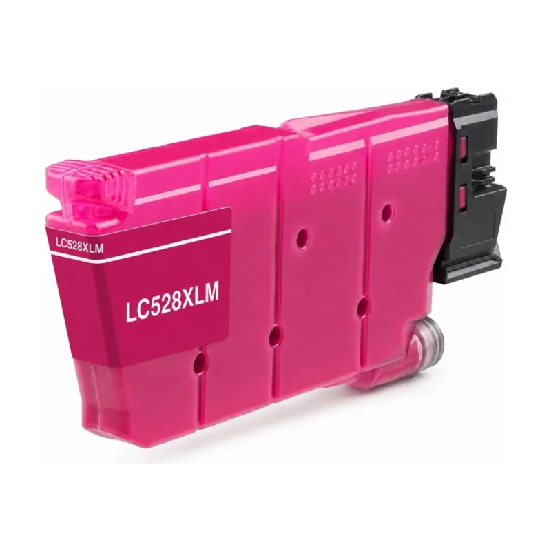 Brother lc528xl magenta cartucho de tinta pigmentada generico