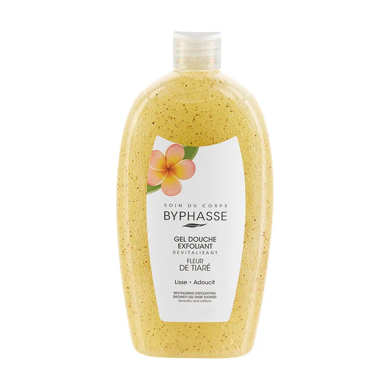 Byphasse Gel de ducha exfoliante flor de tiaré 750 ml