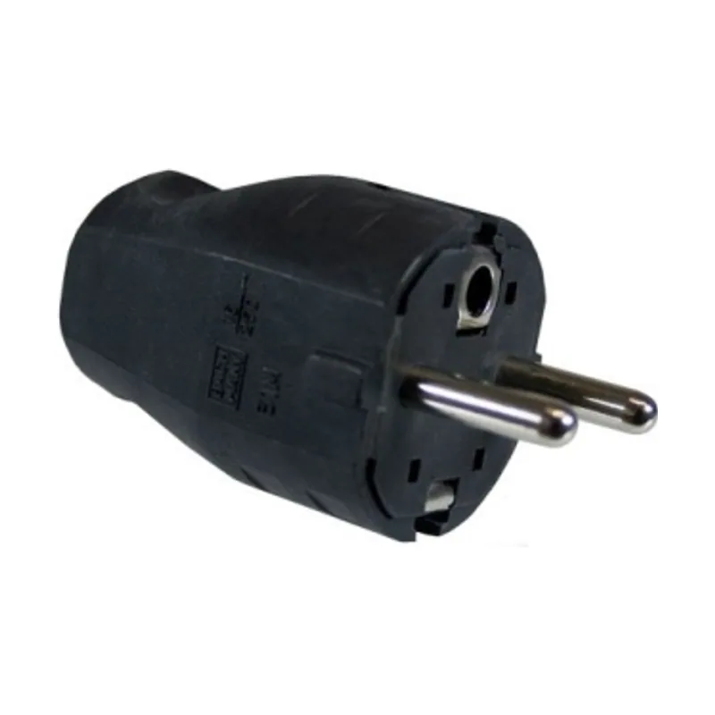 Bachmann 910.100 conector eléctrico Tipo F Negro 2P+E