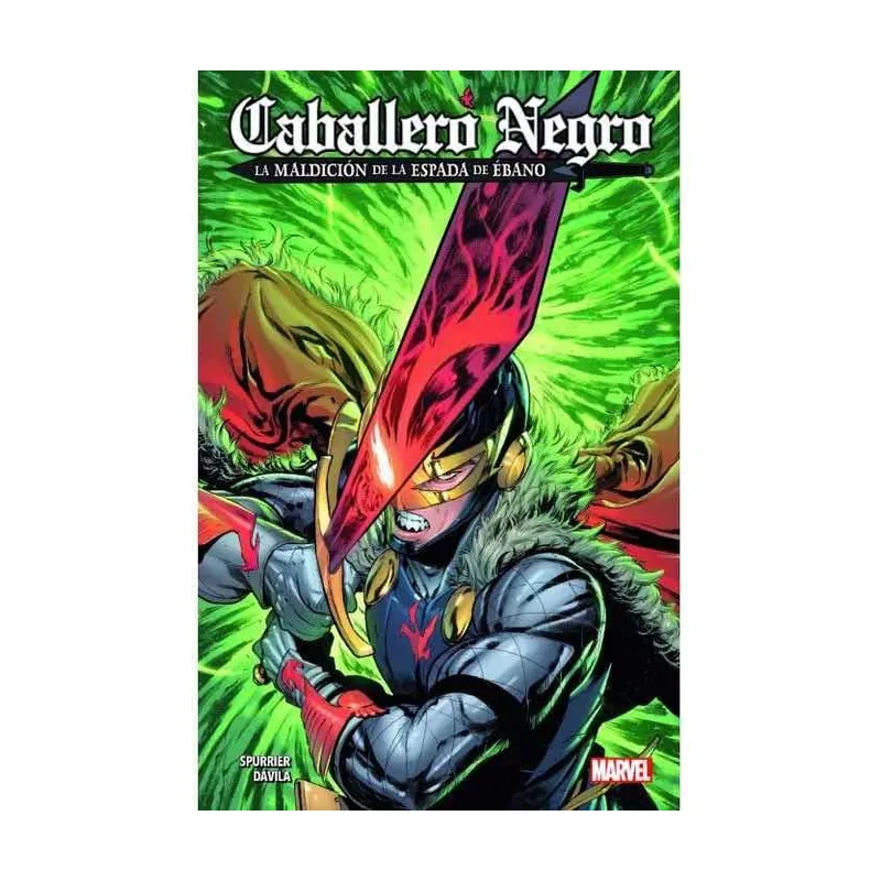 Panini 100% Marvel caballero negro. la maldición de la espada de ébano HEROES MARVEL