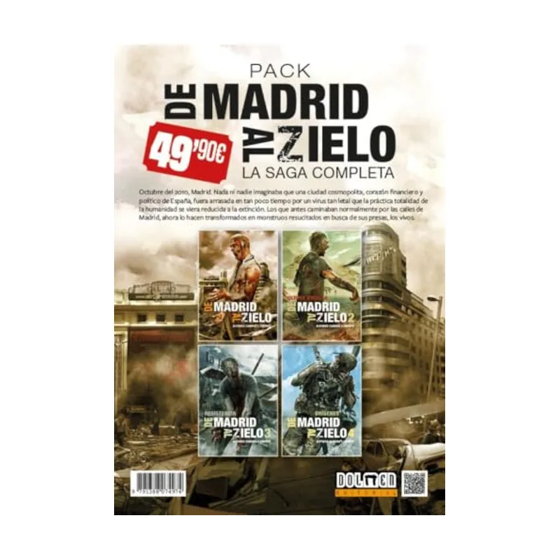 Tebeos dolmen editorial PACK De Madrid Al Zielo