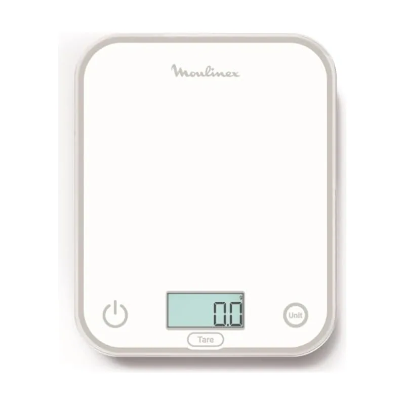 Moulinex BN50U0 báscula de cocina Blanco Encimera Rectángulo Báscula electrónica de cocina