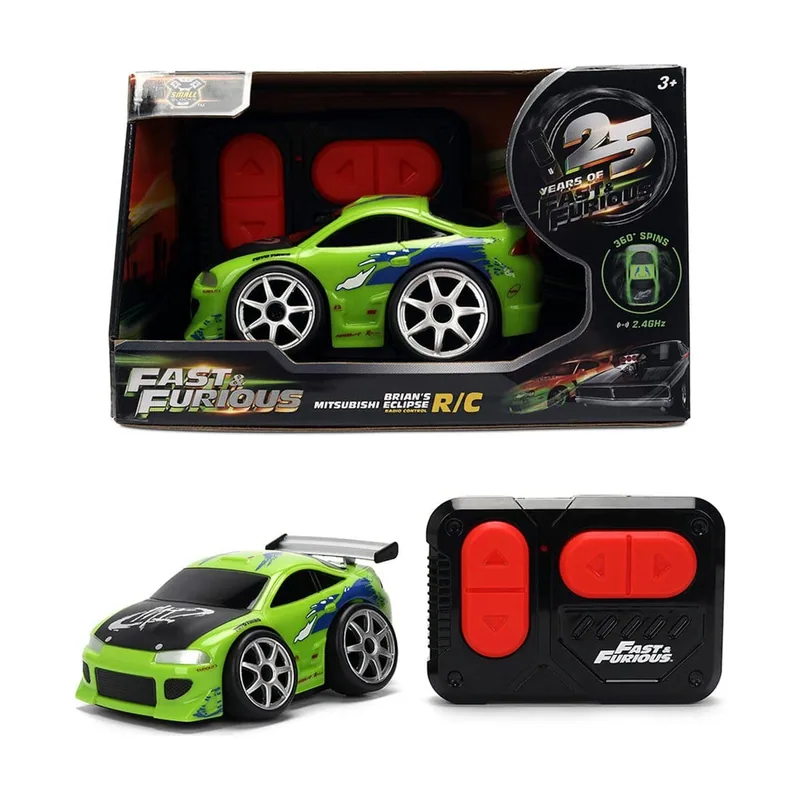 Jada Toys Fast & Furious Small Blocks RC 1995 Brian's Mitsubishi Eclipse 10 cm