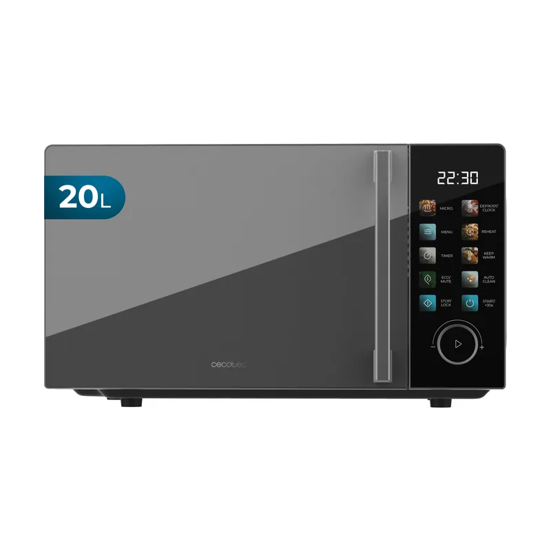 Cecotec Microondas 20L Proclean 6030 Black. Potencia de 700 W