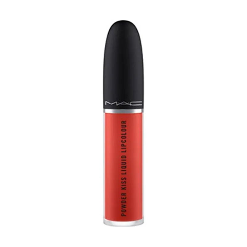 Mac Powder Kiss Pintalabios líquido 991 Devoted To Chill by para mujeres
